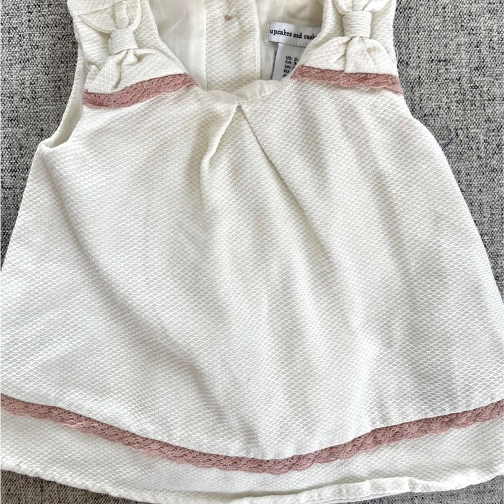Cupcakes and cashmere 3-6 months mini dress